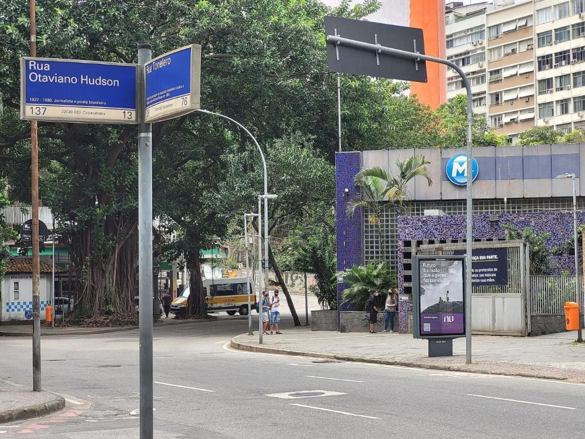 Voyagevip - Copacabana 03 Quartos Proximo Ao Metro Rio de Janeiro Kültér fotó